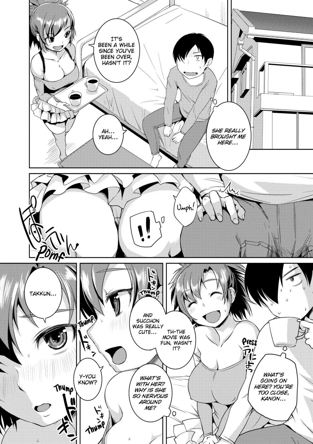 Hentai Manga Comic-Peachy-Butt Girls-Chapter 7 - childhood breast friend-6